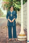 Celebrations Vol 2 By Ossm Viscose Roman Silk Surat Co Ord Set Wholesale Market